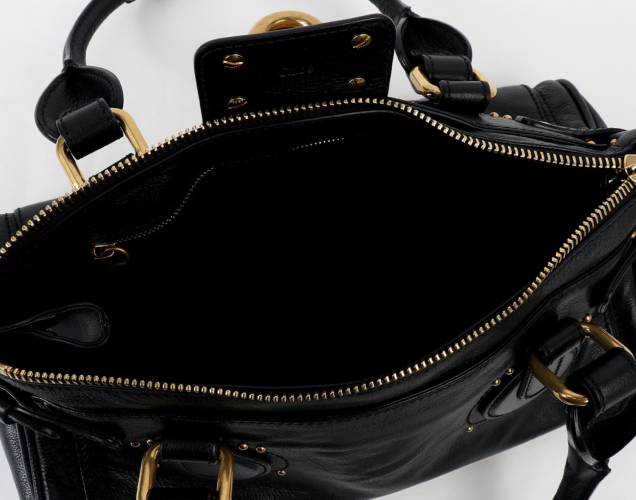 끌로에 패딩턴백 블랙