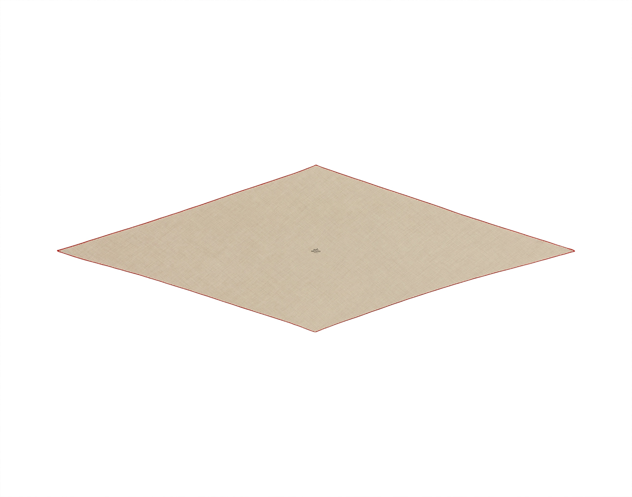 에르메스 캐시미어 미니 로장지 베이지 오렌지