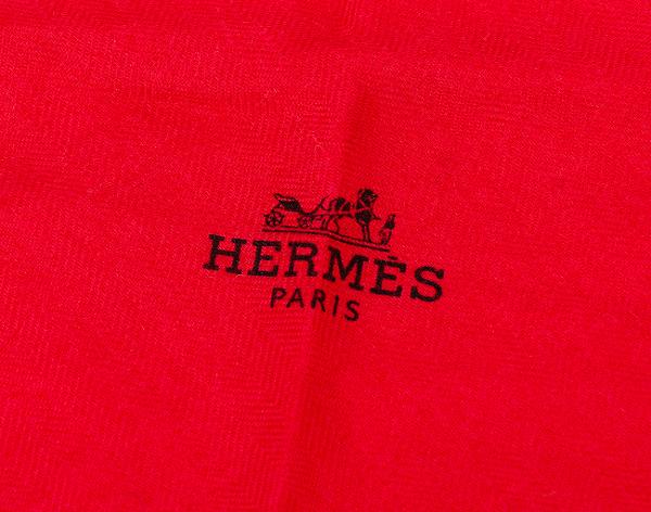 에르메스 캐시미어 미니 로장지 레드 블루