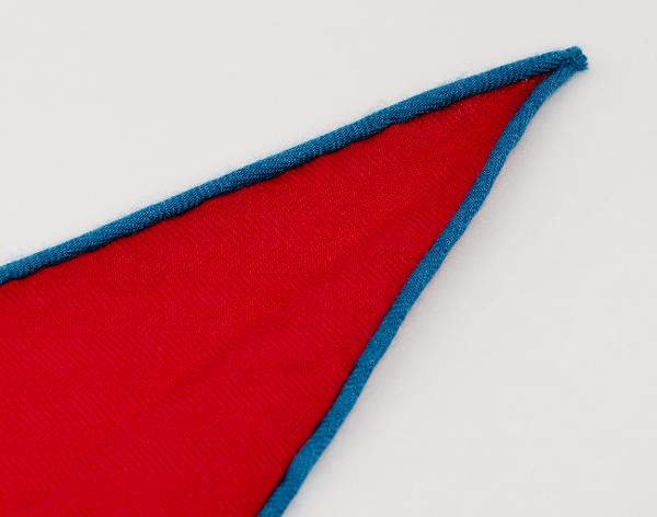 에르메스 캐시미어 미니 로장지 레드 블루