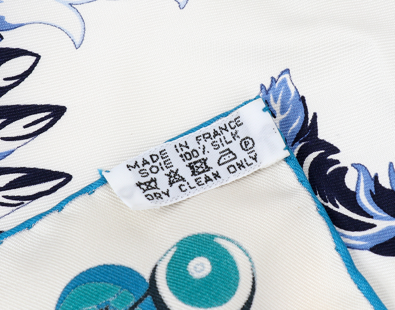 에르메스 까레 스카프 90 미티크 피닉스 콜로리아주 아이보리 터콰이즈 카키