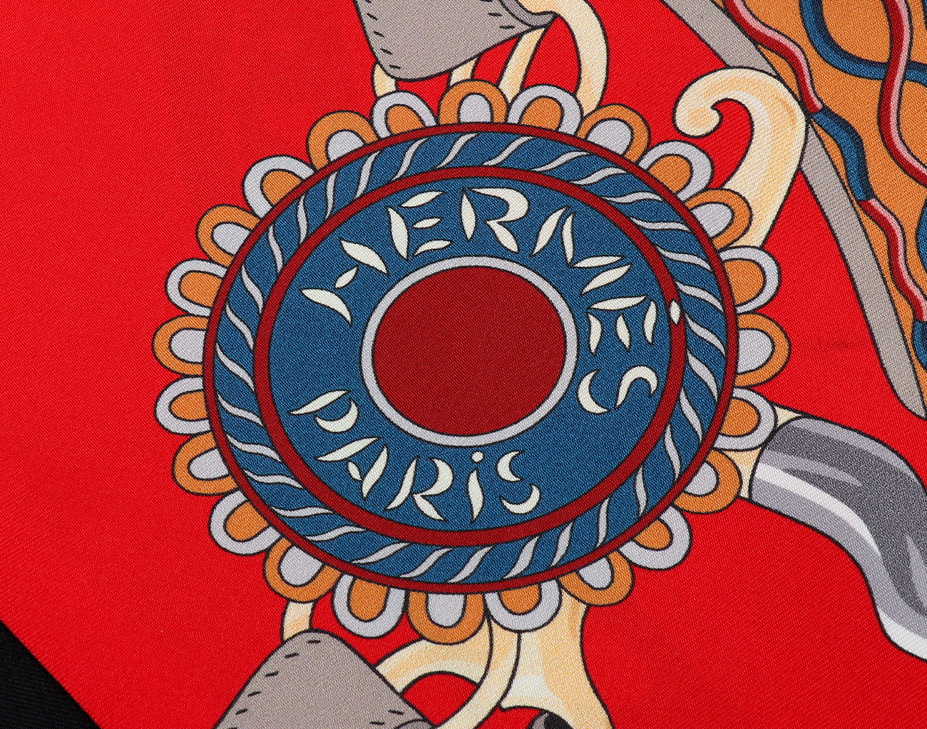 에르메스 맥시 트윌리 페스티벌 드 아마존 블랙 루즈 블루