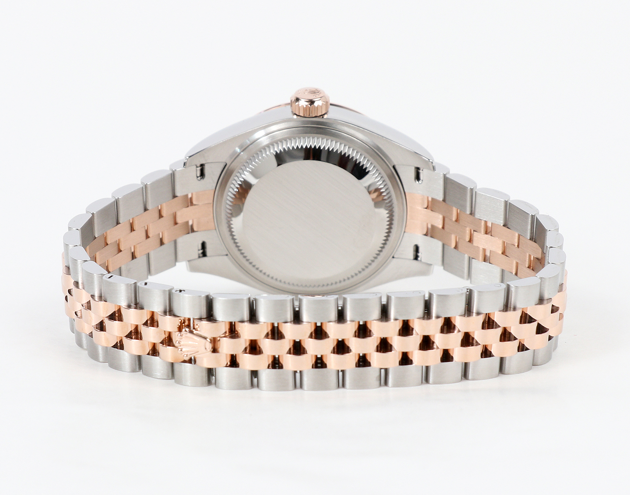 로렉스 레이디 데이저스트 28mm 로즈골드 콤비 초코판 10P 279171