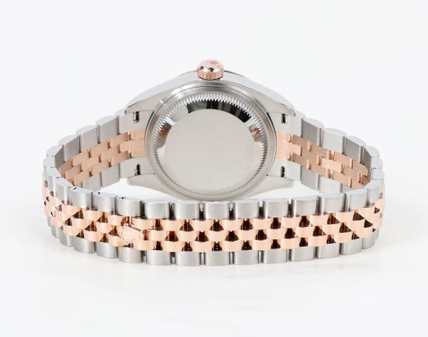 로렉스 레이디 데이저스트 28mm 로즈골드 콤비 초코판 10P 279171
