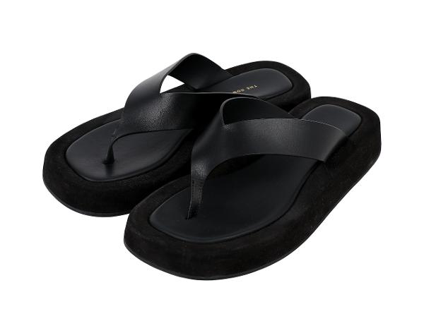 더로우 긴자 샌들 블랙 36 1/2