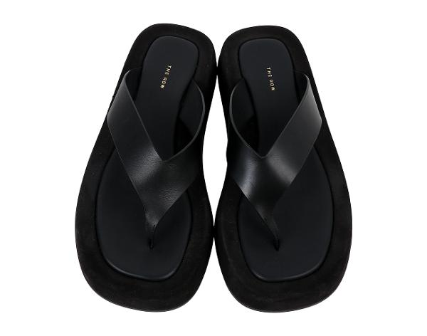 더로우 긴자 샌들 블랙 36 1/2