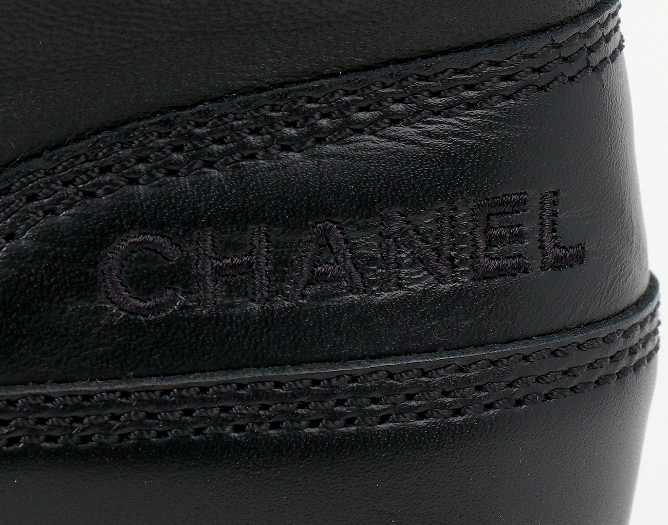 샤넬 하이킹 레이스업 부츠 블랙 36 1/2