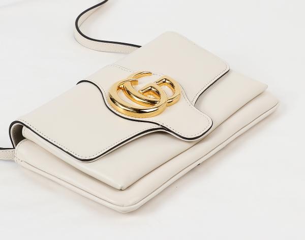 구찌 알리백 스몰 화이트