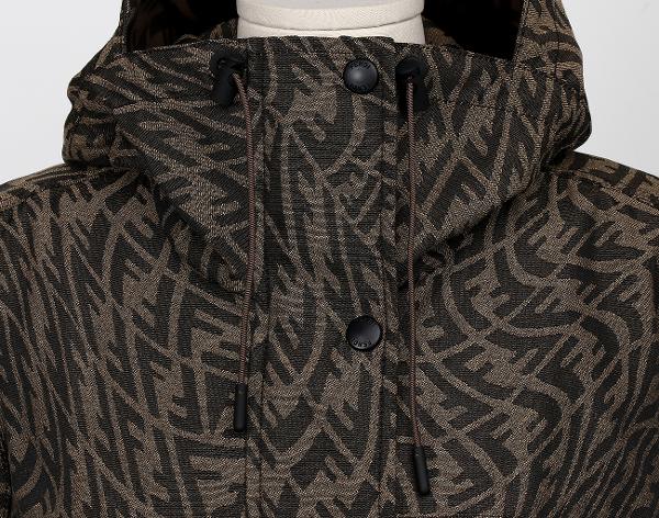 펜디 FF 윈드 브레이커 재킷 토바코 38