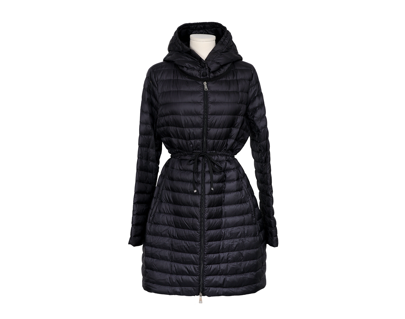 몽클레어 바벨 롱 다운 자켓 블랙 5