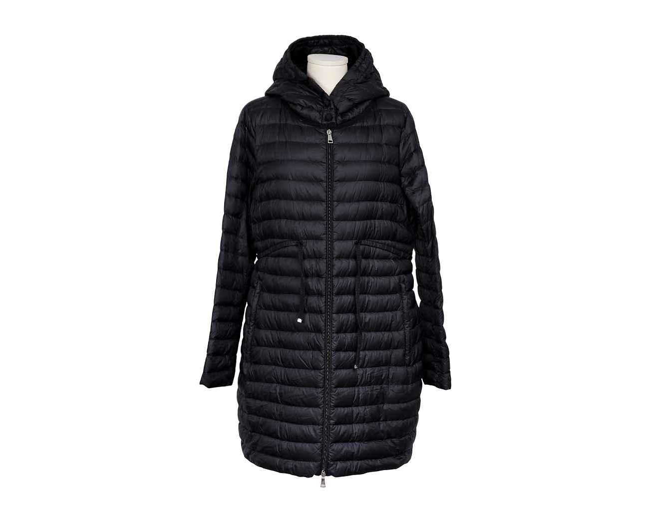 몽클레어 바벨 롱 다운 자켓 블랙 5