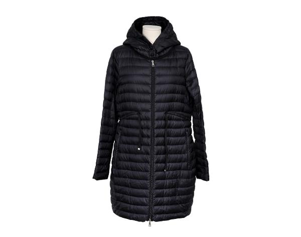 몽클레어 바벨 롱 다운 자켓 블랙 5