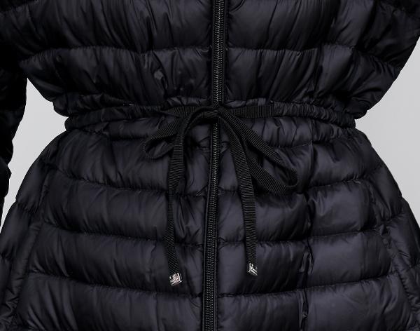 몽클레어 바벨 롱 다운 자켓 블랙 5