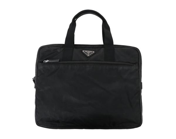 프라다 나일론 브리프케이스 블랙