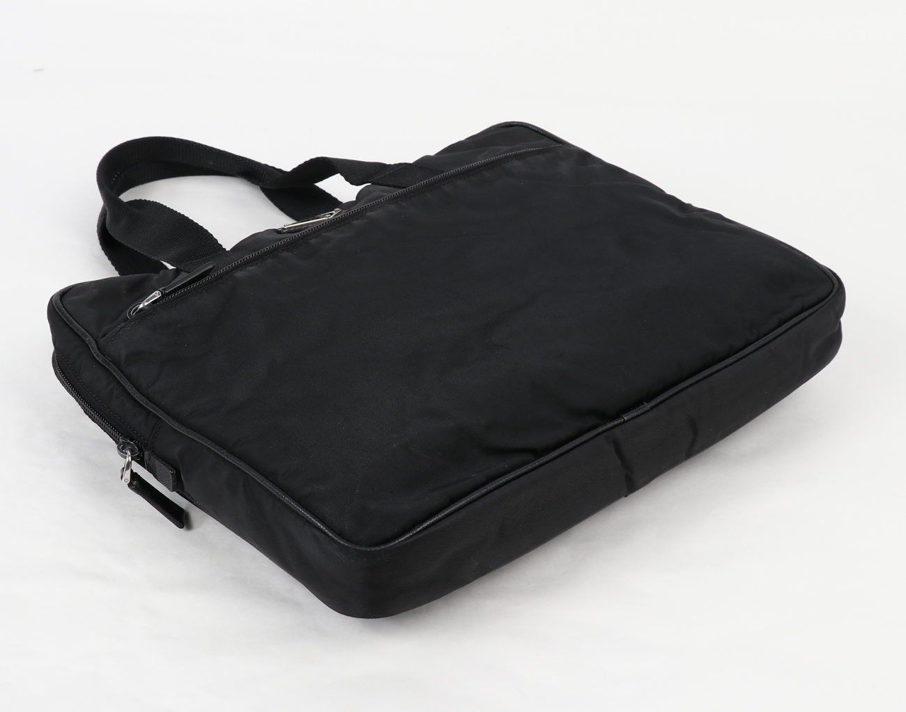 프라다 나일론 브리프케이스 블랙