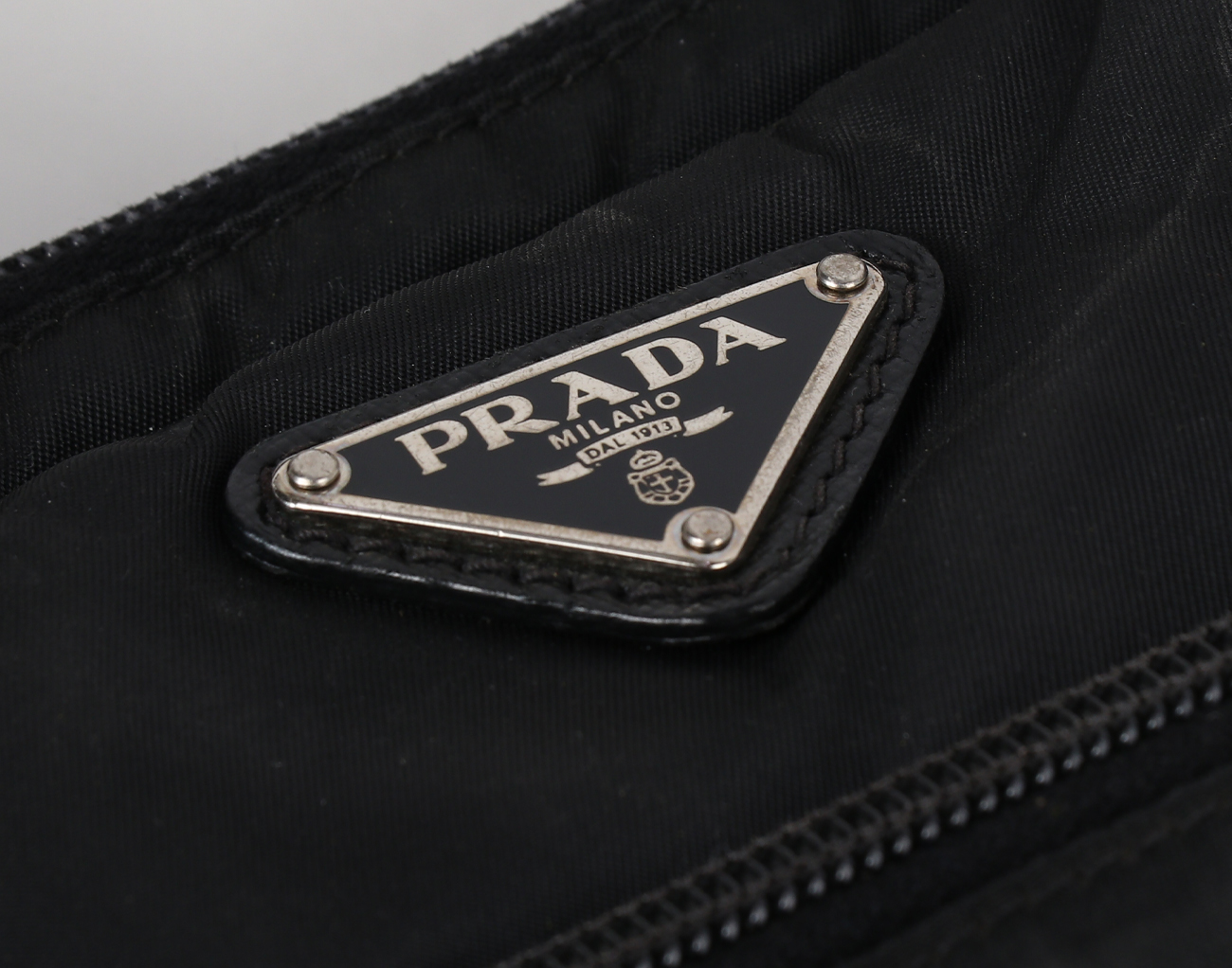 프라다 나일론 브리프케이스 블랙