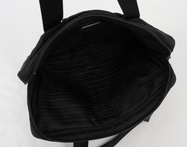 프라다 나일론 브리프케이스 블랙