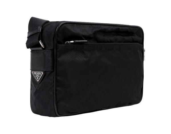 프라다 나일론 크로스백 블랙