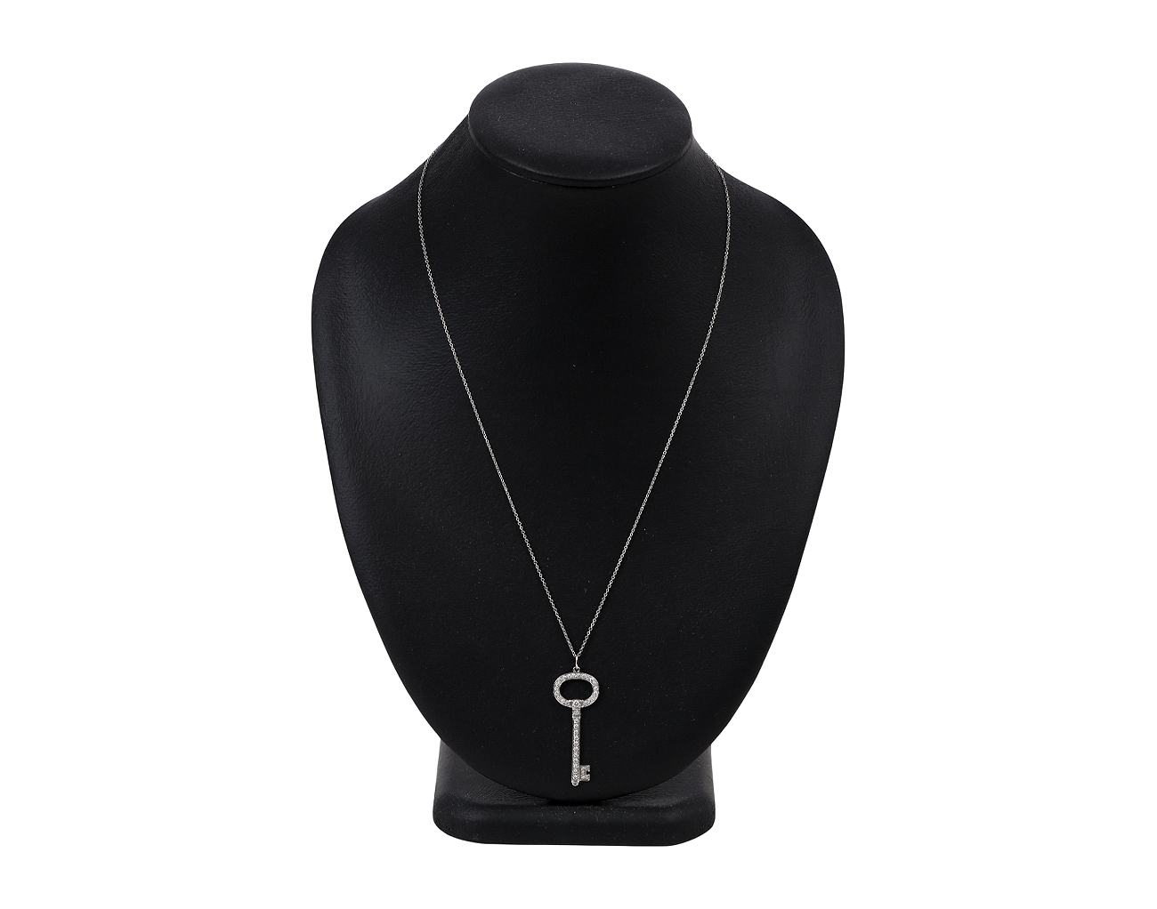 티파니앤코 오벌 키 펜던트 플래티넘 다이아몬드