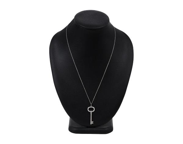 티파니앤코 오벌 키 펜던트 플래티넘 다이아몬드