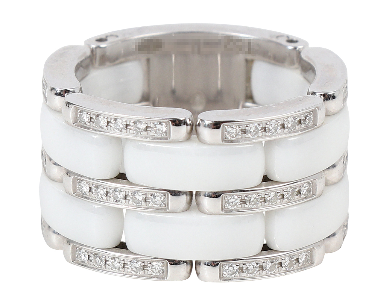 샤넬 울트라 링 화이트 화이트골드 다이아몬드 52