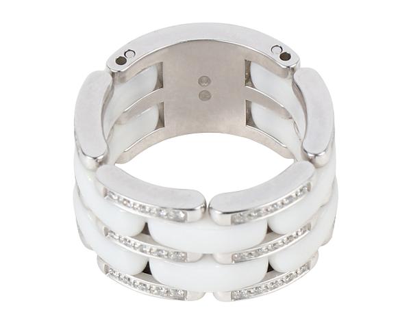 샤넬 울트라 링 화이트 화이트골드 다이아몬드 52