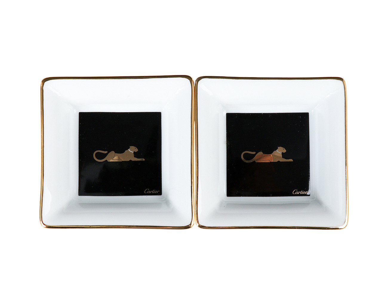 까르띠에 팬더 트링킷 트레이 2P Set
