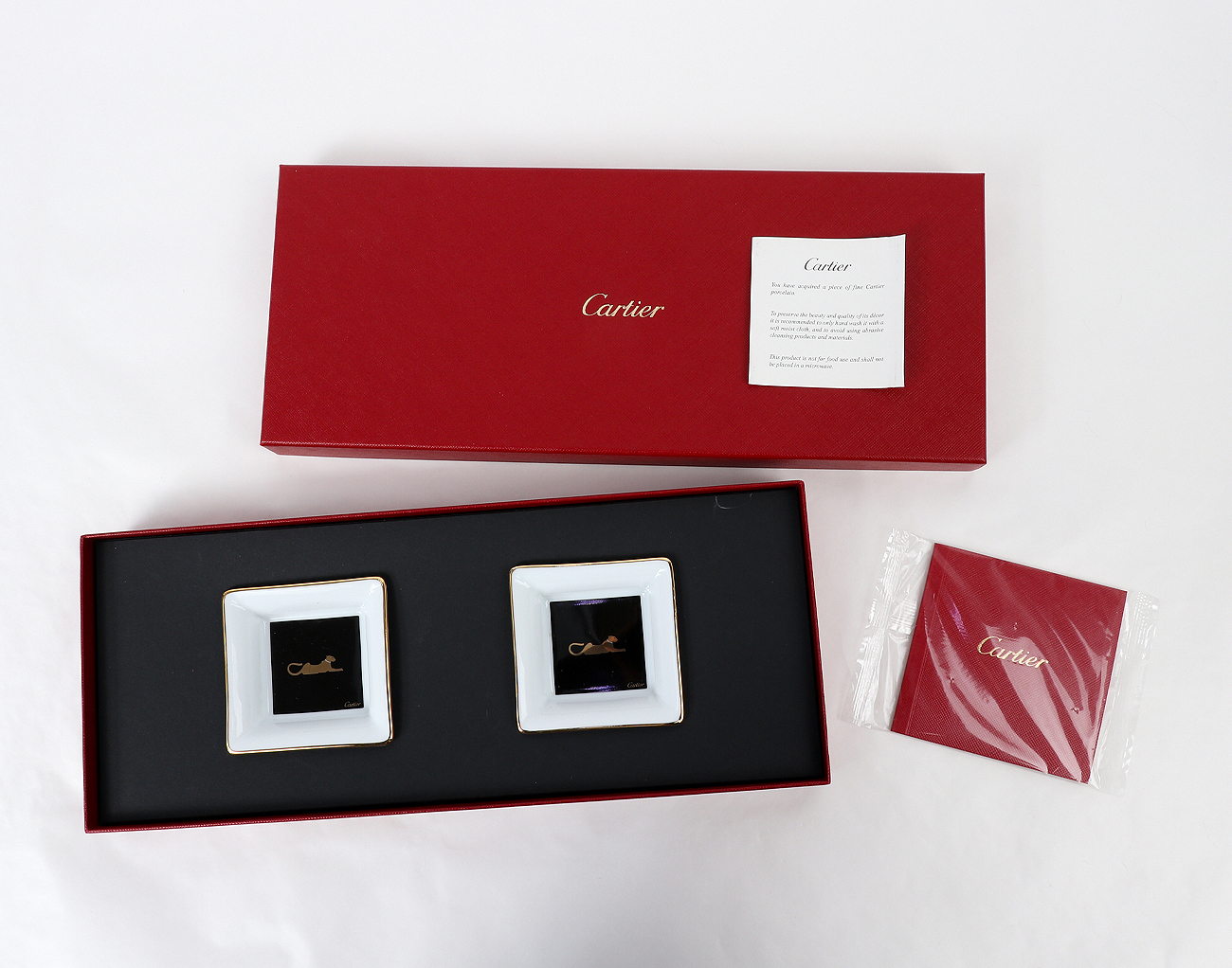 까르띠에 팬더 트링킷 트레이 2P Set