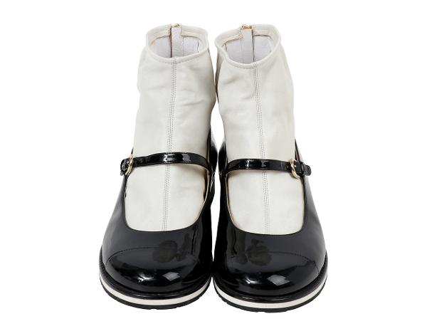 샤넬 메리 제인 숏 부츠 블랙 38 1/2