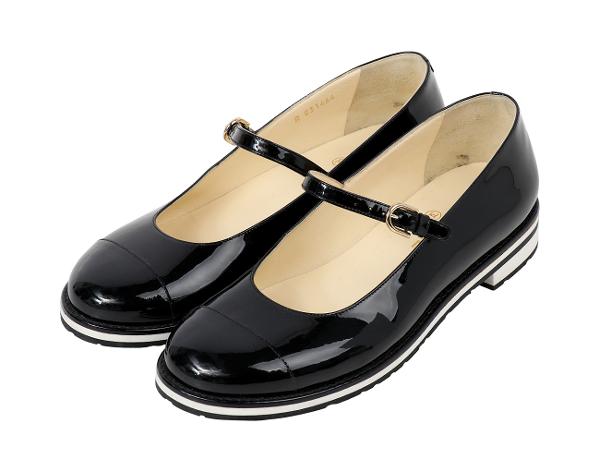 샤넬 메리 제인 숏 부츠 블랙 38 1/2