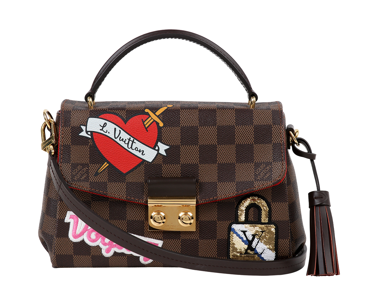 루이비통 크로아제트 패치 다미에 에벤