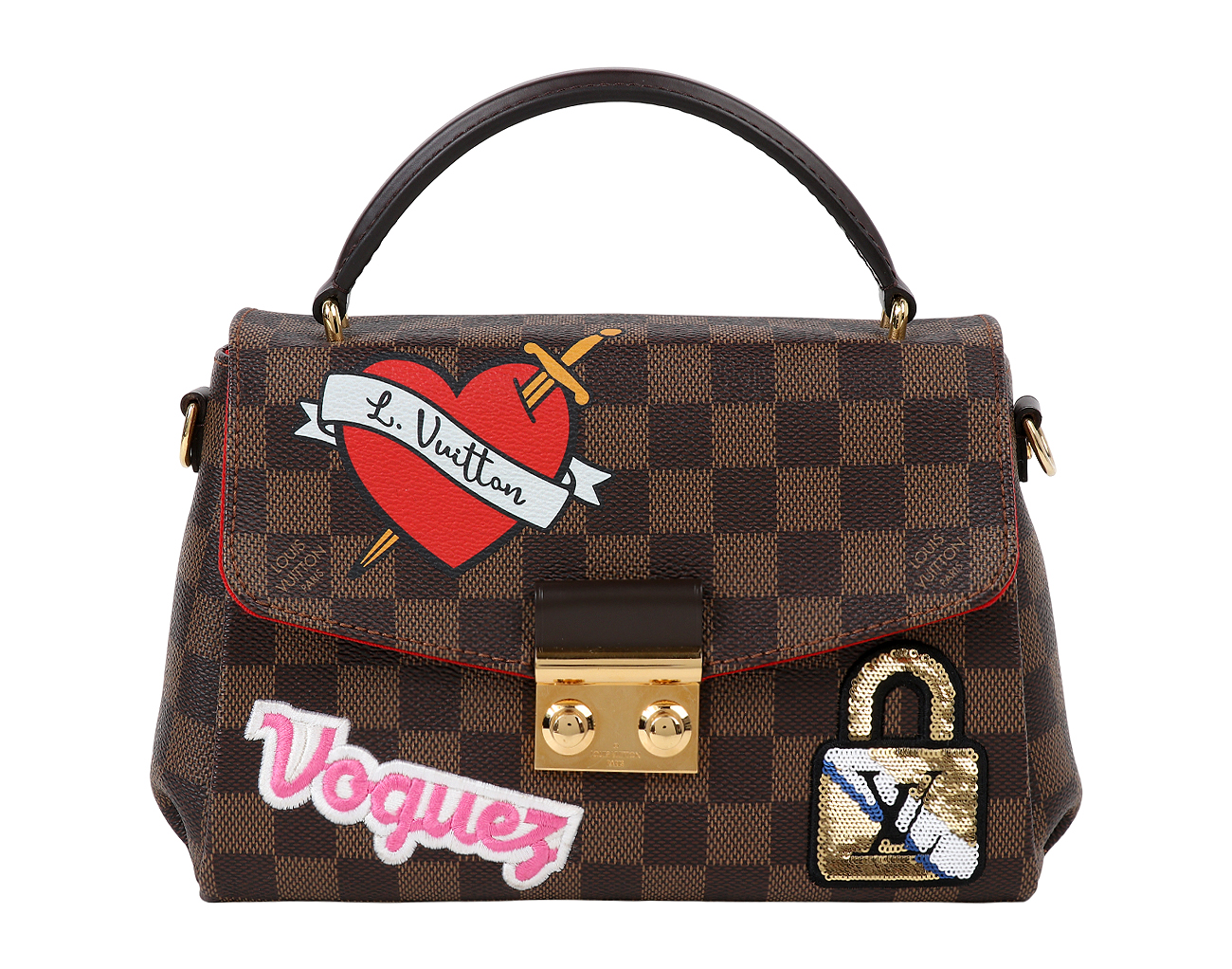 루이비통 크로아제트 패치 다미에 에벤