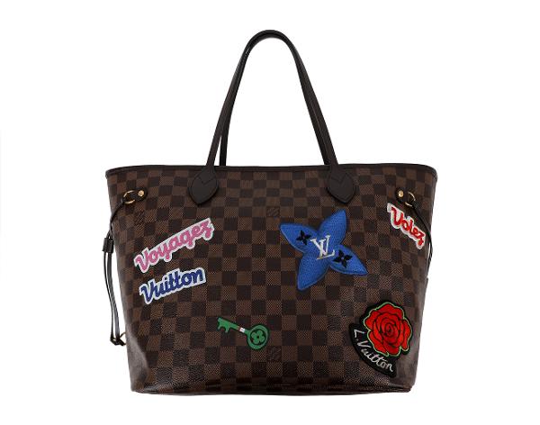 루이비통 네버풀 MM 패치 다미에 에벤