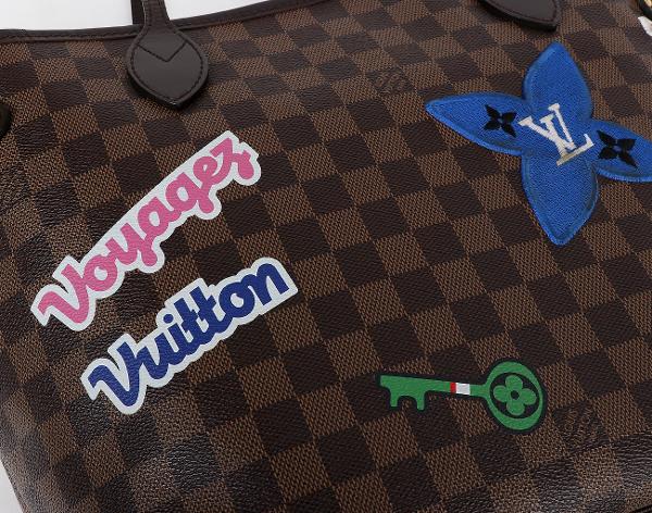 루이비통 네버풀 MM 패치 다미에 에벤