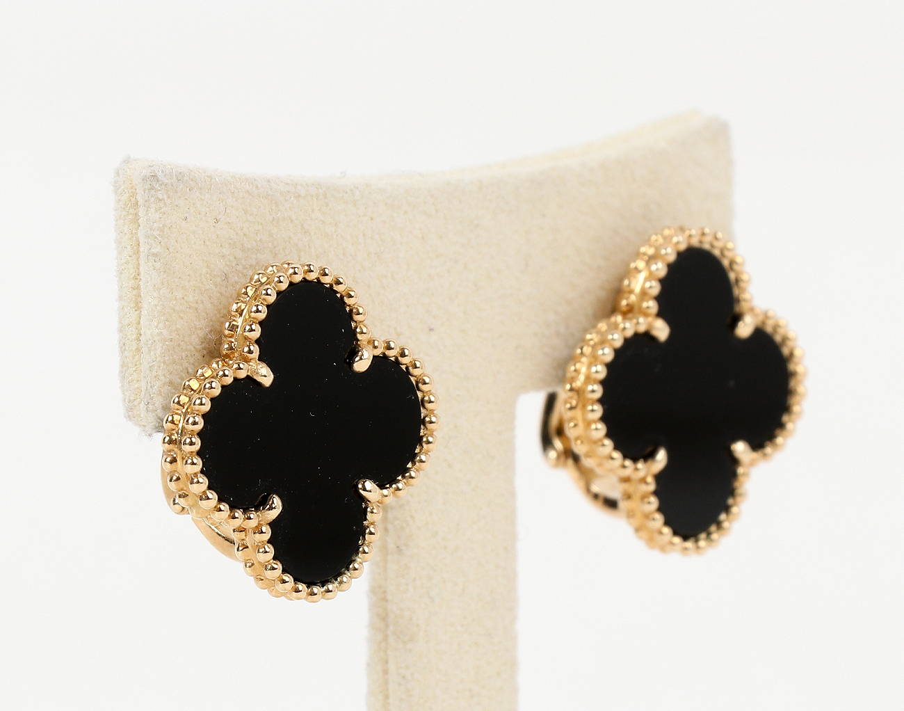 반클리프아펠 매직 알함브라 이어링 옐로우골드 오닉스