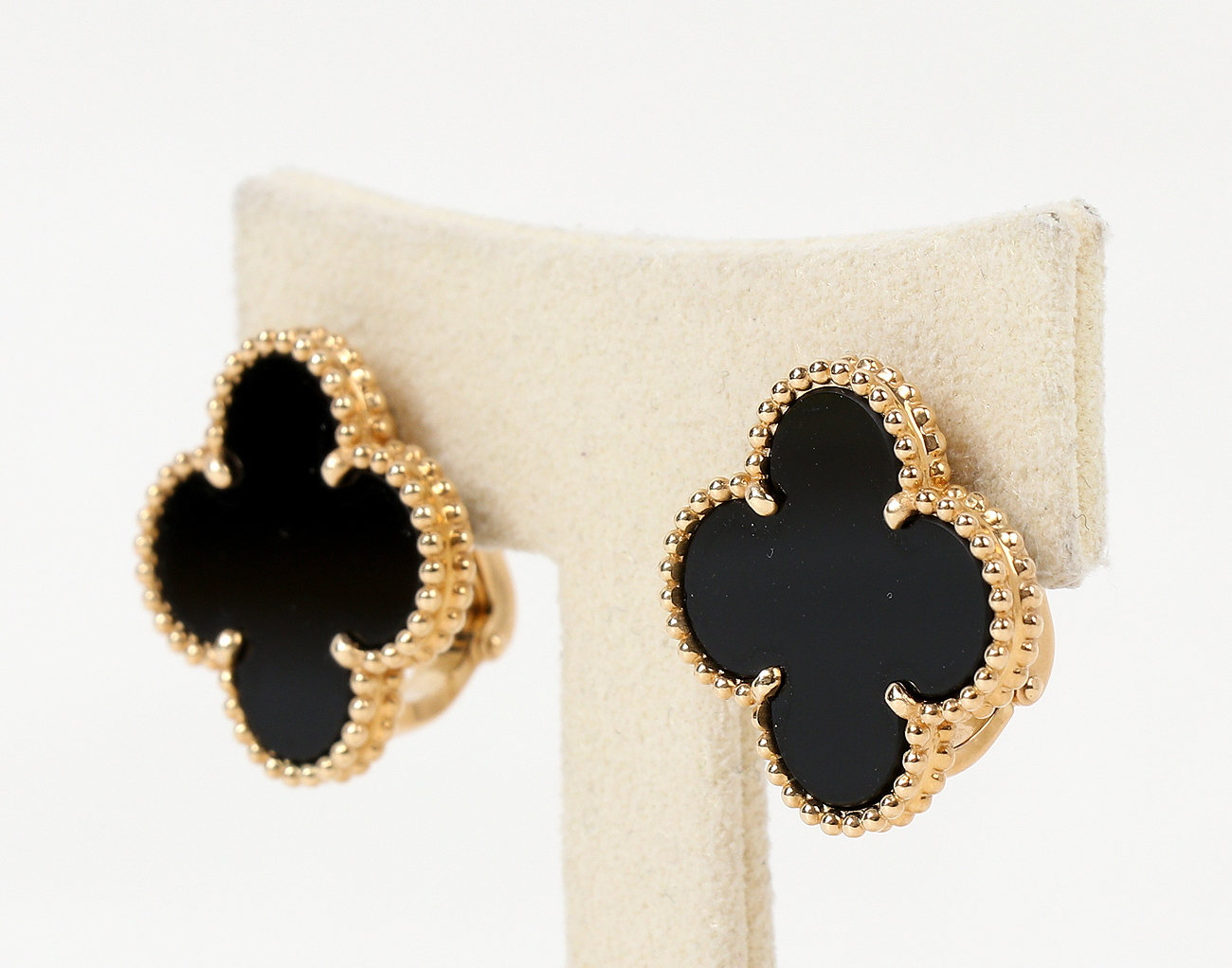 반클리프아펠 매직 알함브라 이어링 옐로우골드 오닉스