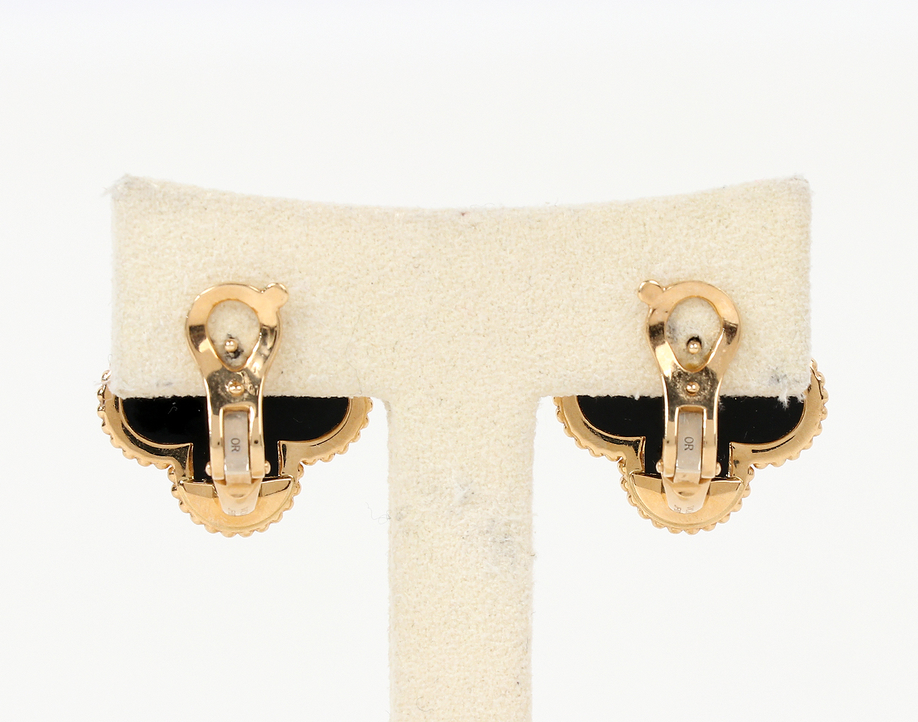 반클리프아펠 매직 알함브라 이어링 옐로우골드 오닉스