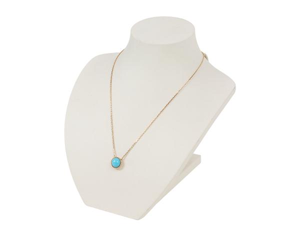 반클리프아펠 뻬를리 컬러 펜던트 옐로우골드 터콰이즈