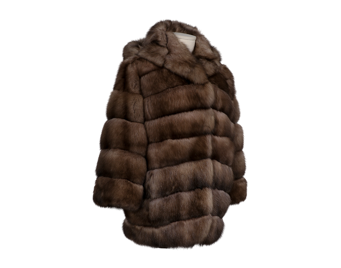 브라스키 리버시블 세이블 재킷 라이트 브라운 40