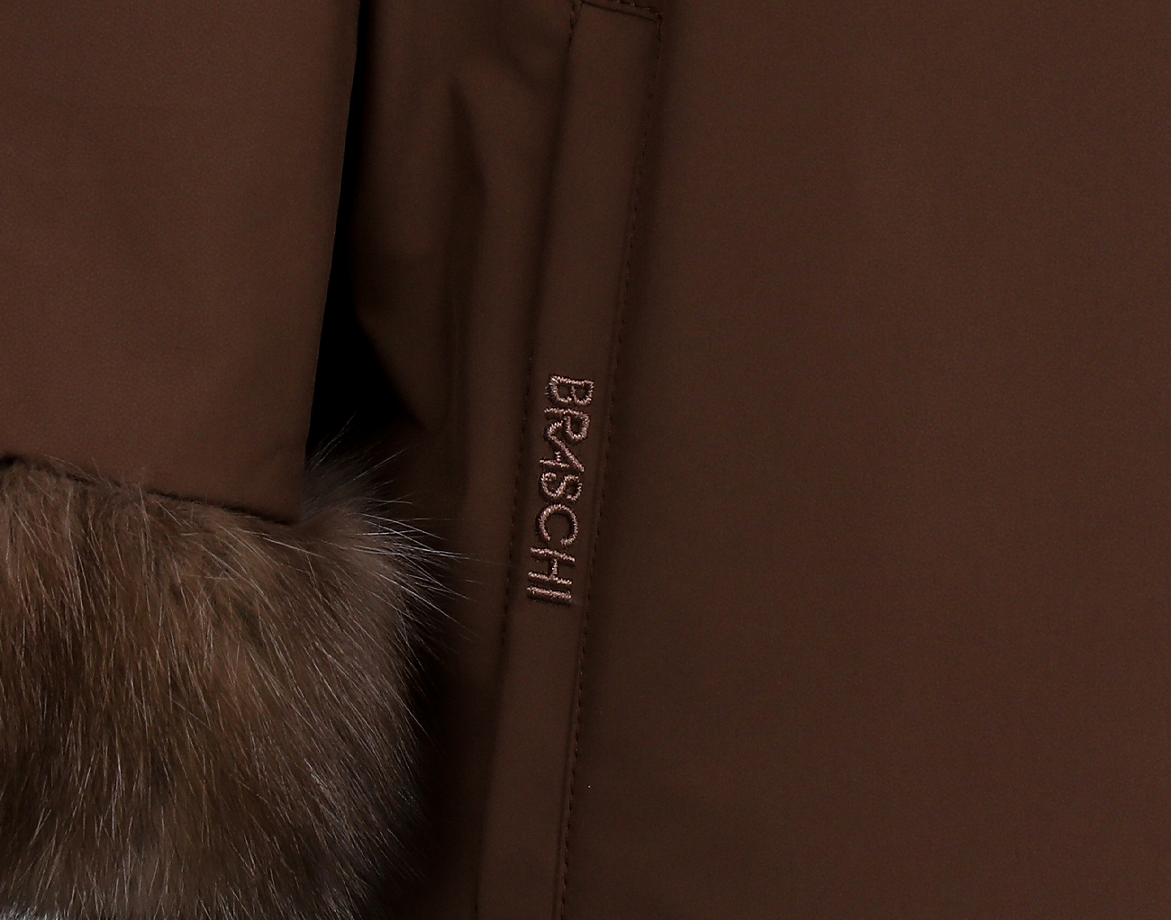 브라스키 리버시블 세이블 재킷 라이트 브라운 40