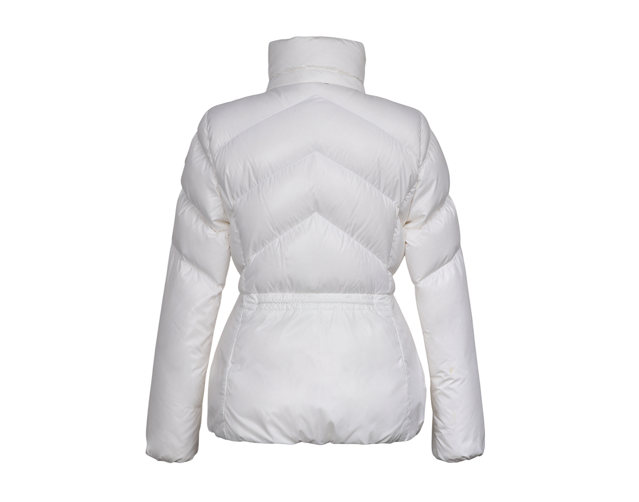 몽클레어 레이트 쇼트 다운 재킷 화이트 1