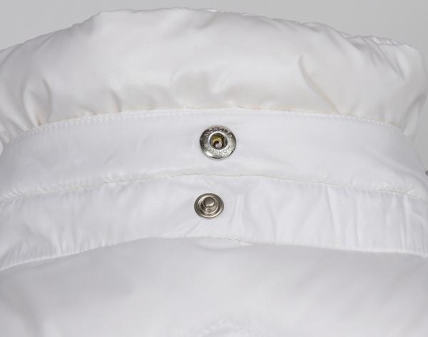 몽클레어 레이트 쇼트 다운 재킷 화이트 1