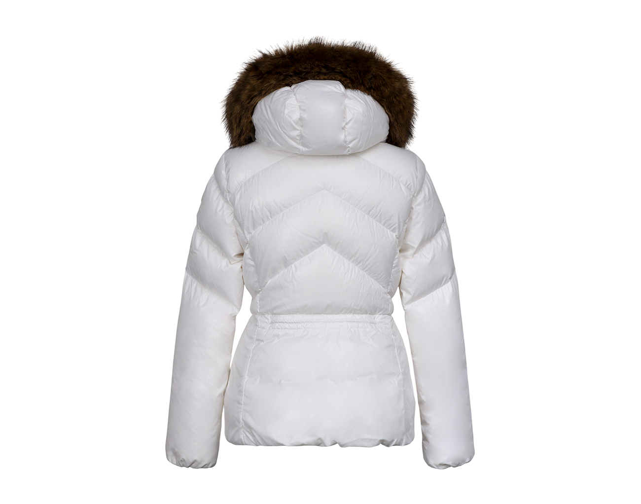 몽클레어 레이트 쇼트 다운 재킷 화이트 1