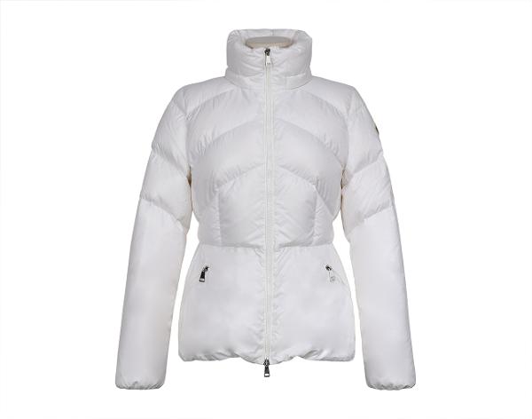 몽클레어 레이트 쇼트 다운 재킷 화이트 1