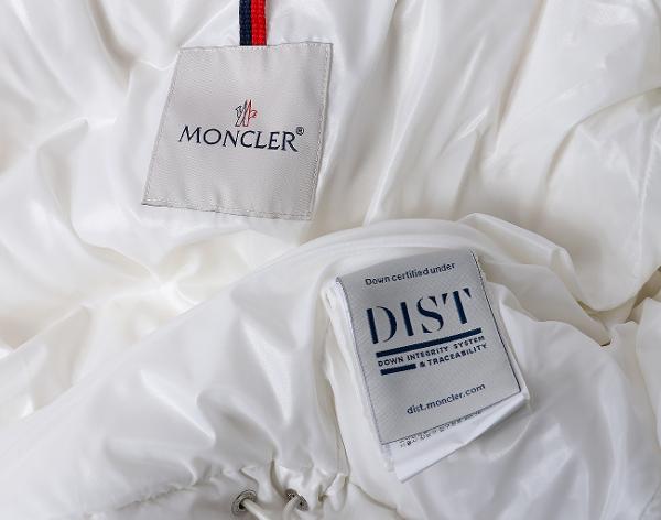 몽클레어 레이트 쇼트 다운 재킷 화이트 1