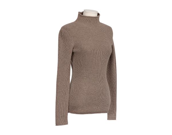 에르메스 하이 칼라 스웨터 베이지 신 34