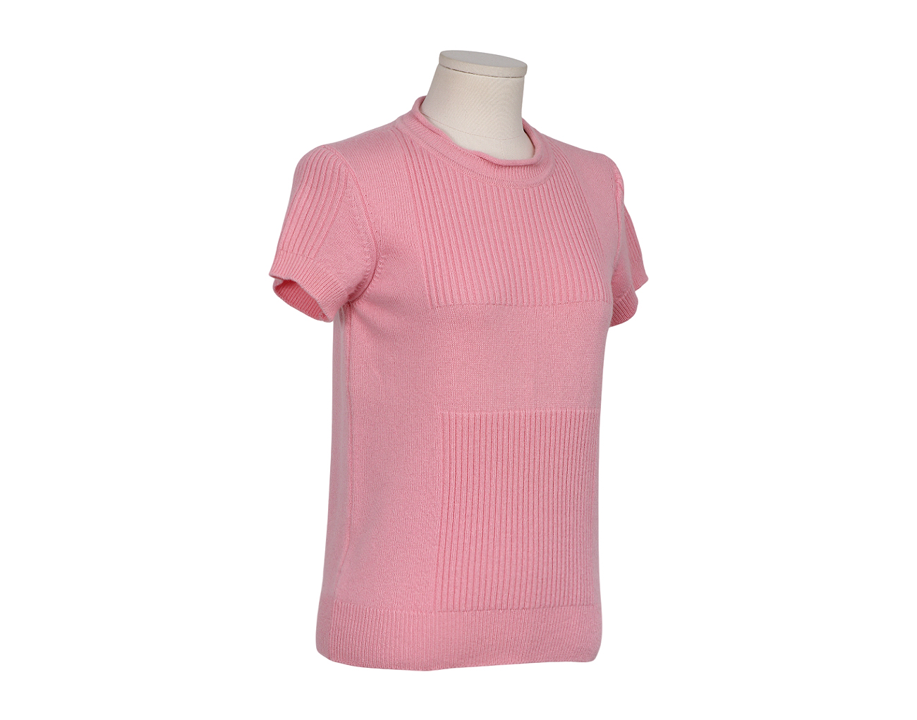 에르메스 숏 슬리브 스웨터 로즈 38