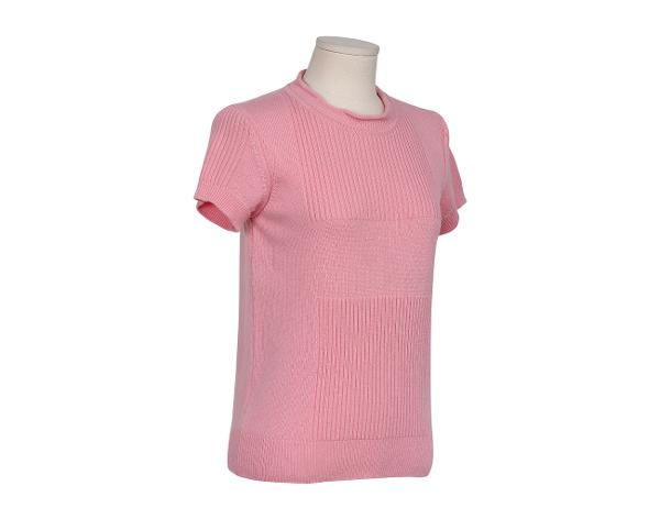 에르메스 숏 슬리브 스웨터 로즈 38