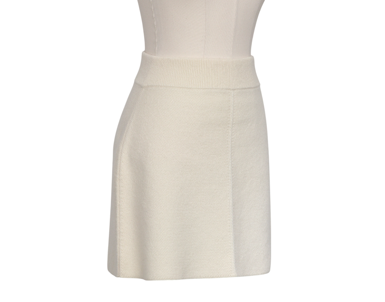 에르메스 미니 스커트 블랑 내추럴 38