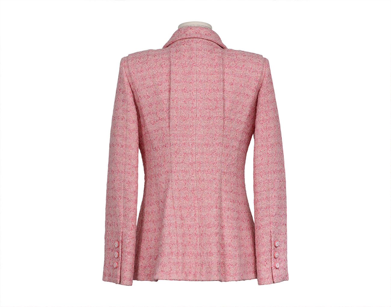 샤넬 트위드 재킷 핑크 36
